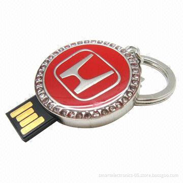 Car logo USB flash drives, 64MB-128GB capacity